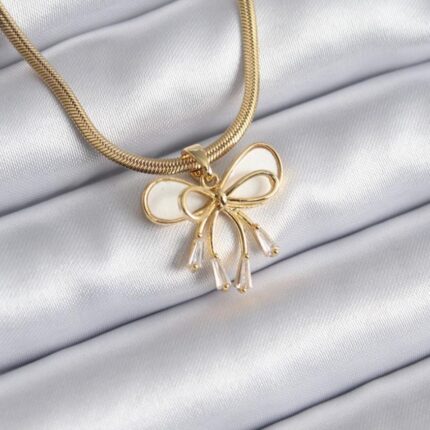 Çelik Sedef Fiyonk Kolye