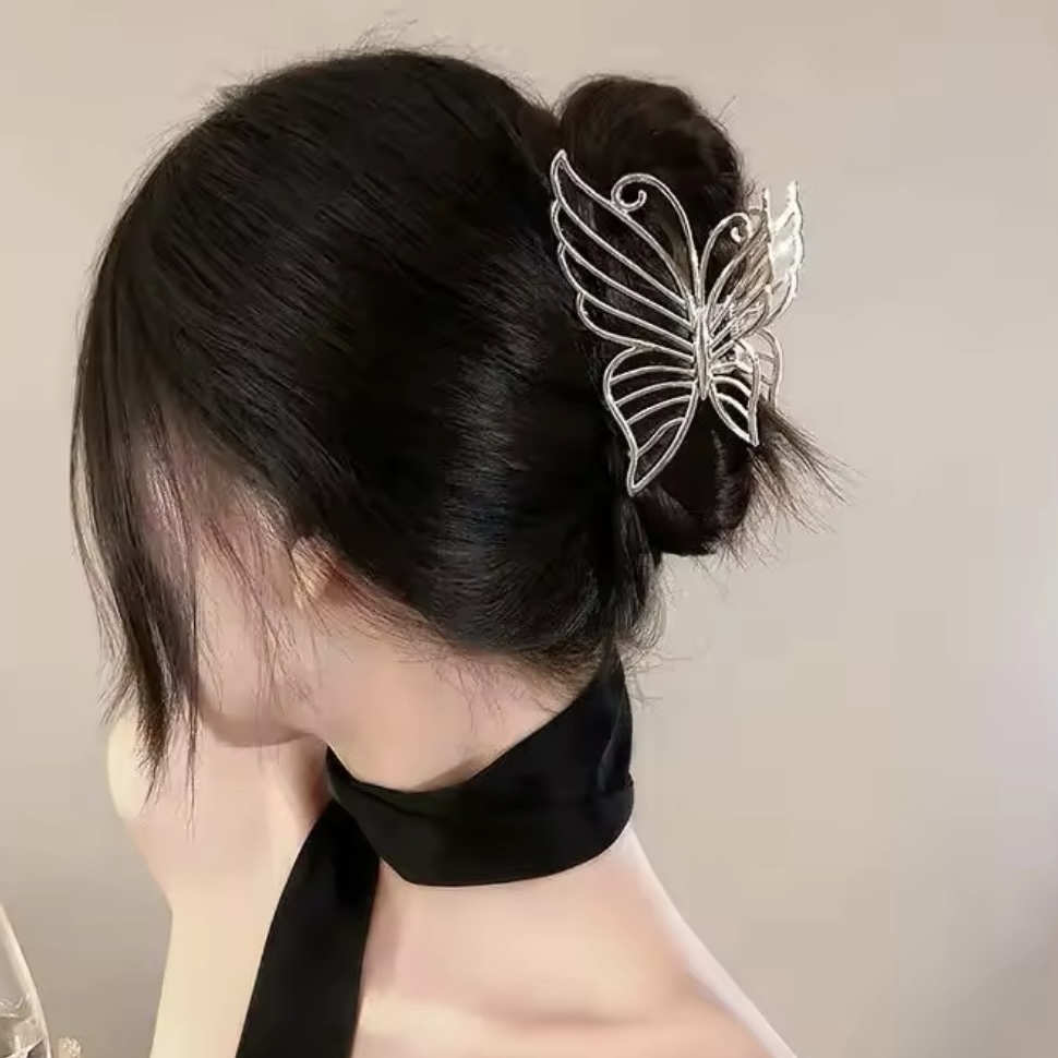 IMG_1581 Kelebek Model Mandal Toka (Silver) - Görsel 1