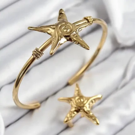 Deniz Yıldızı 2’ li Bileklik-Yüzük Set